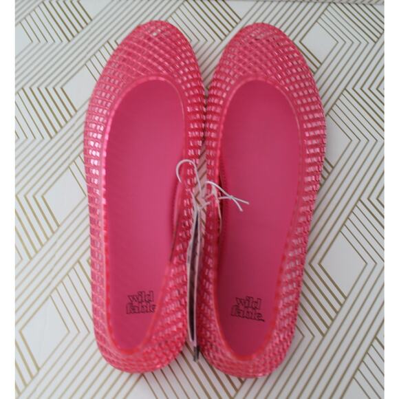 Wild Fable Womens Jelly Flat Light Pink Size 10 NWOB - Picture 4 of 8